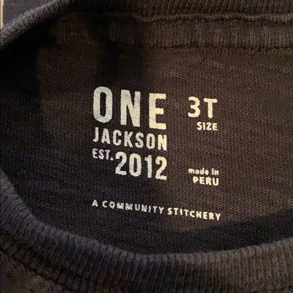 EUC One Jackson robot t-shirt, sz 3T - Picture 4 of 4